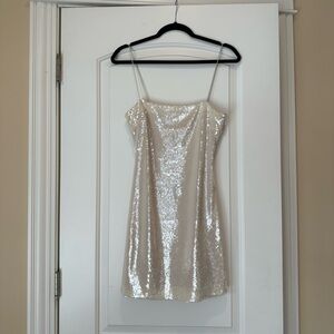NWT Cinq A Sept Lauri sequin mini dress